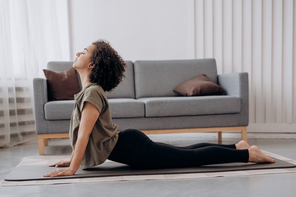 gentle pilates routine at home.